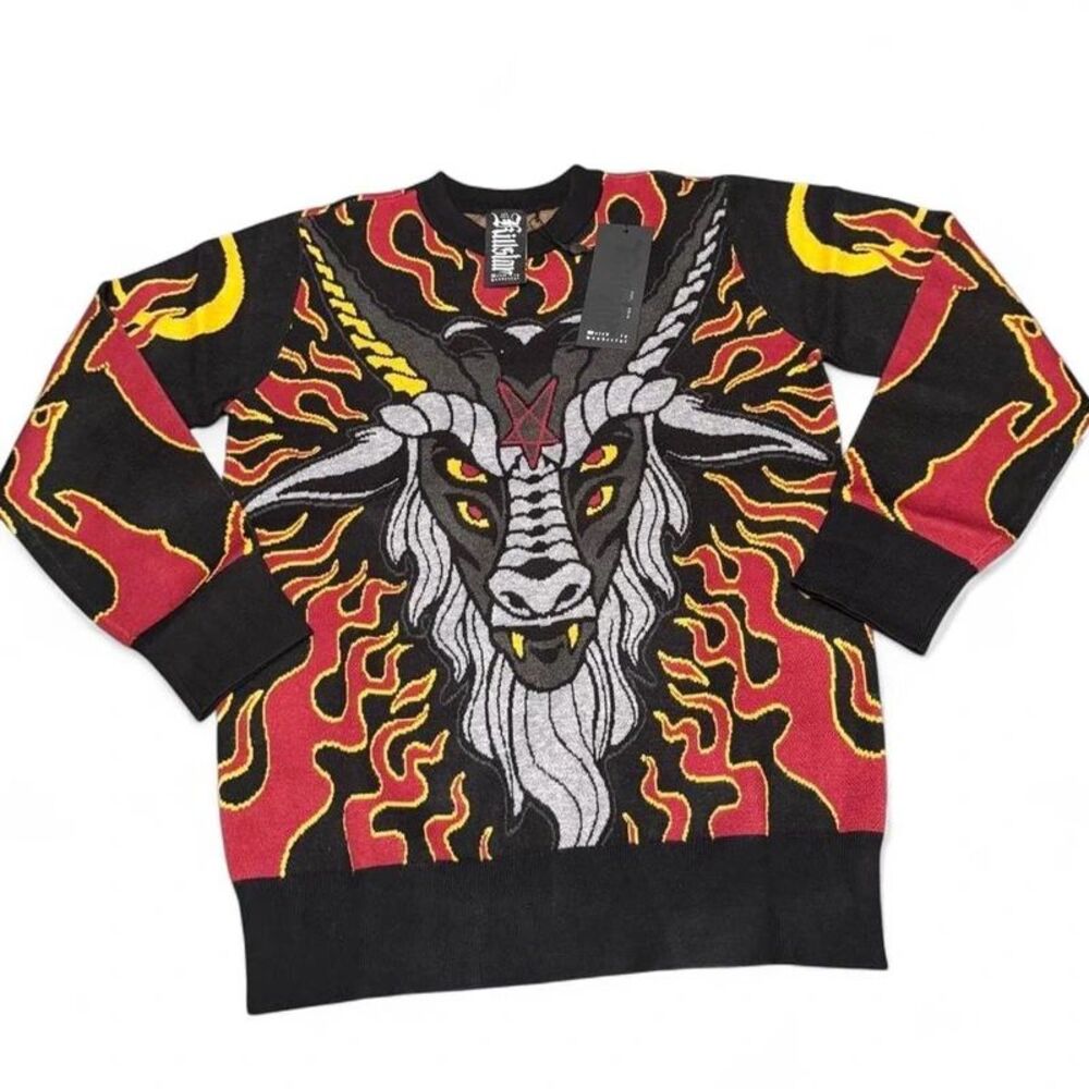 Killstar Inferno Oversized Sweater